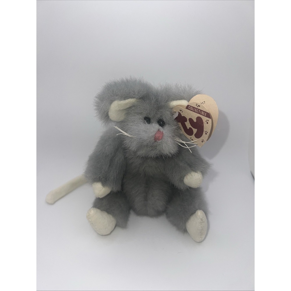 Ty Beanie Babies‎ SQUEAKY the Fully-Jointed Mouse - 1993